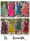 Encounter Vol 10 By Blue Hills Foil Printed Long Anarkali Kurtis Wholesale Shop In Surat